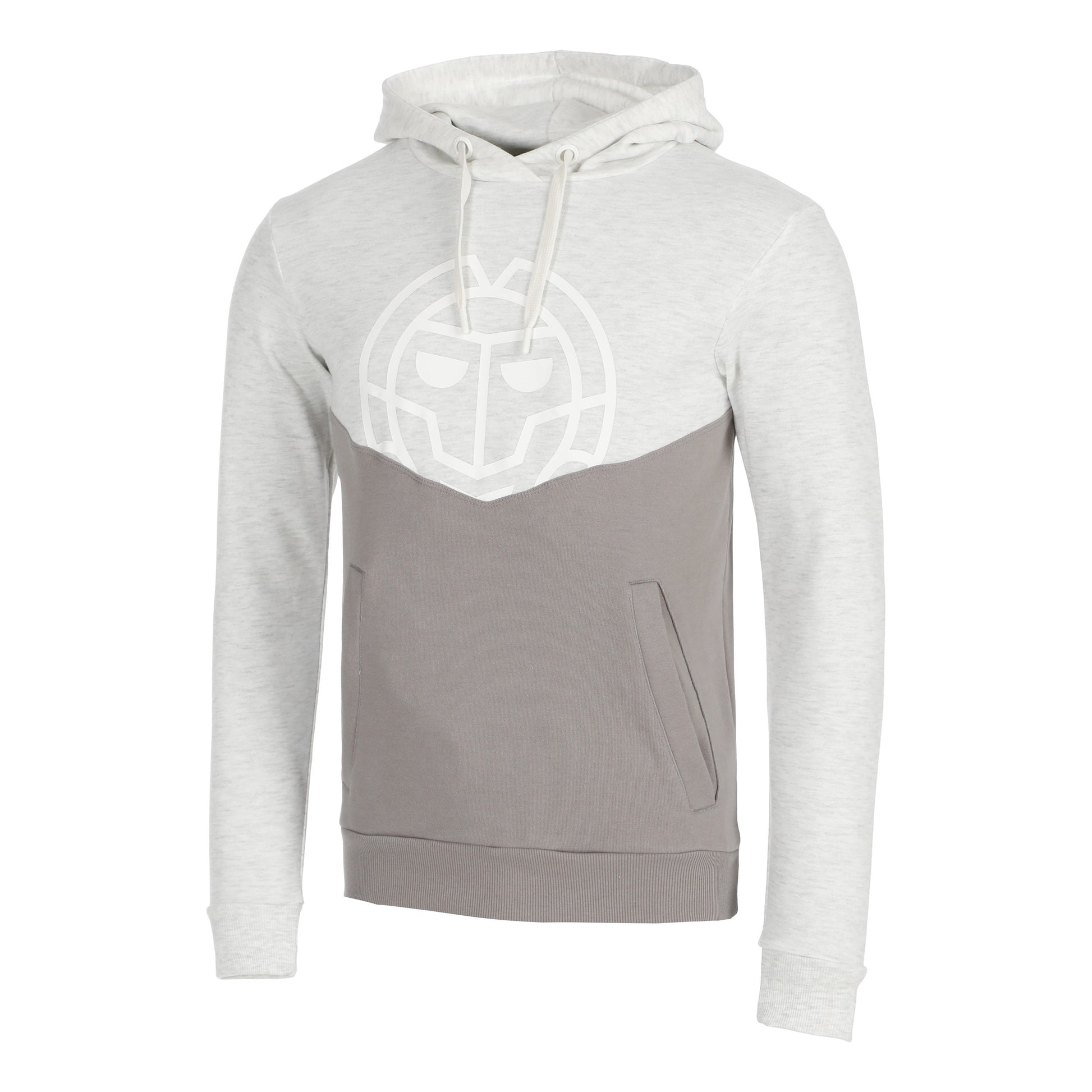 BIDI BADU Lunis Lifestyle Sweater Met Capuchon Heren-Crème,Grijs