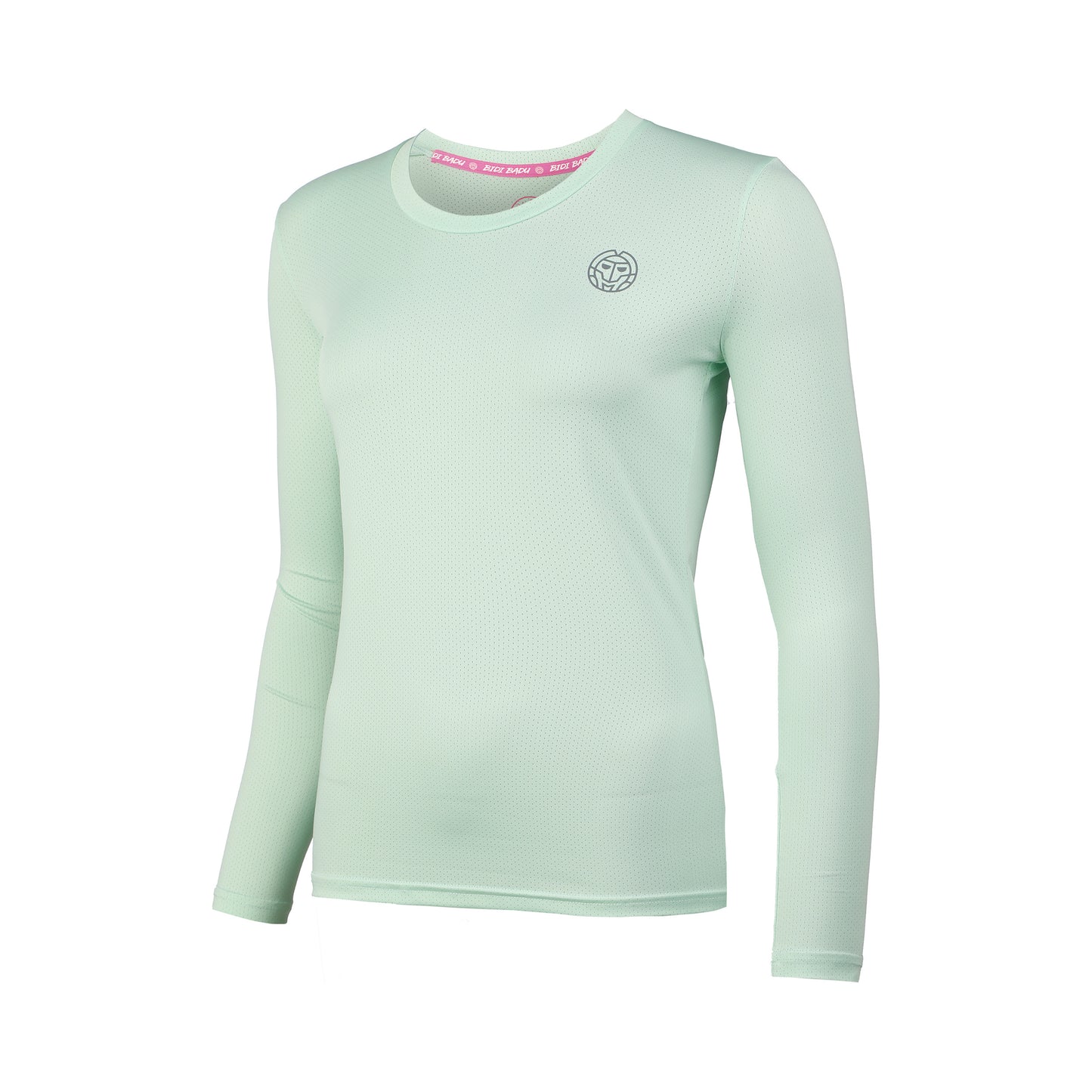 BIDI BADU Mina Tech Roundneck Longsleeve Meisjes - mint,