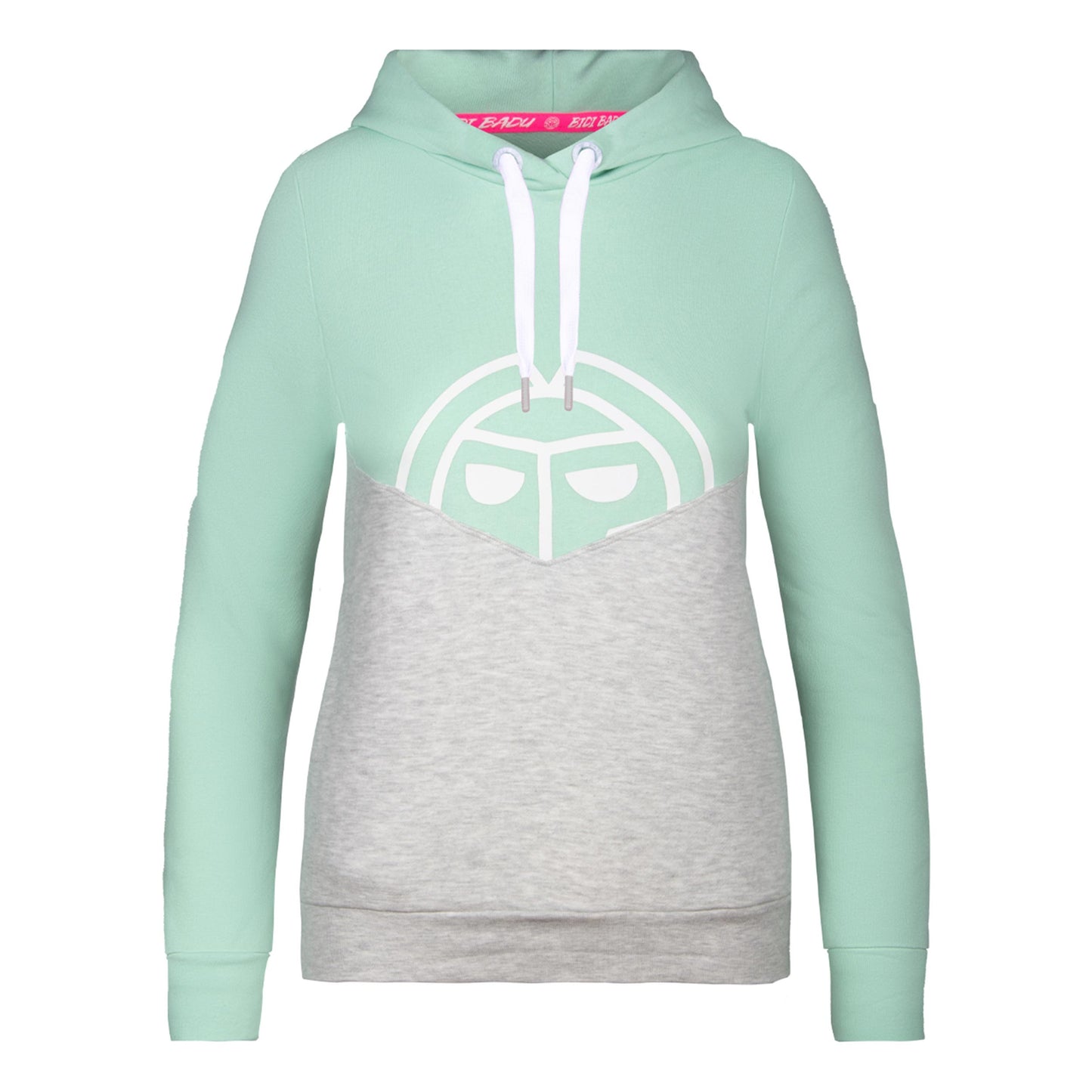 BIDI BADU Salia Lifestyle Sweater Met Capuchon Dames-Mint,Crème
