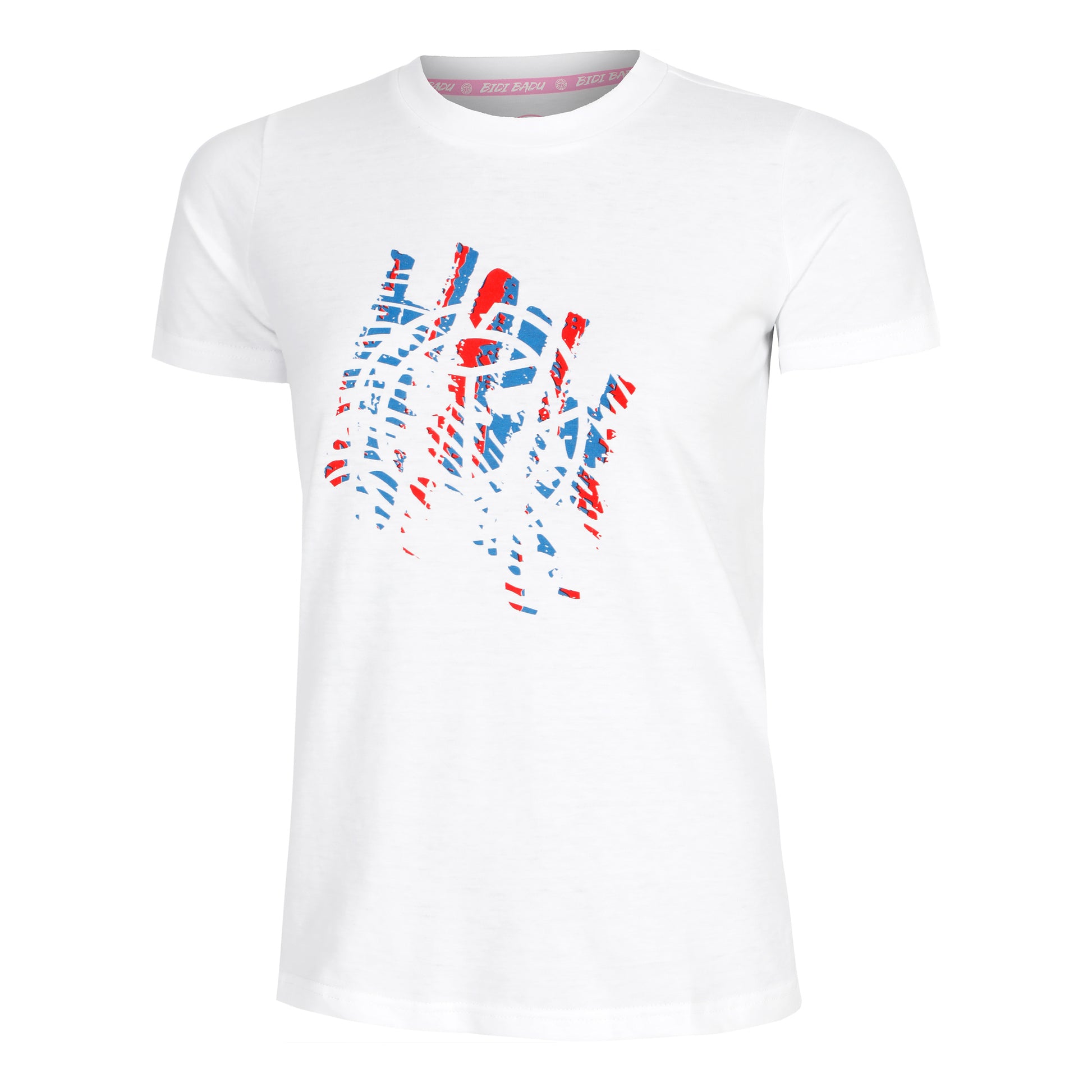 BIDI BADU Shinae Lifestyle T-shirt Dames-Blauw,Rood