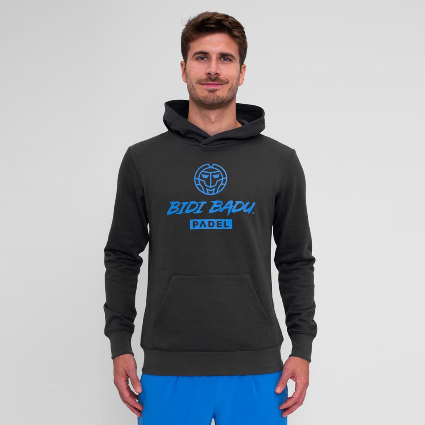 BIDI BADU Spike Logo Chill Sweater Met Capuchon Heren-Donkergroen