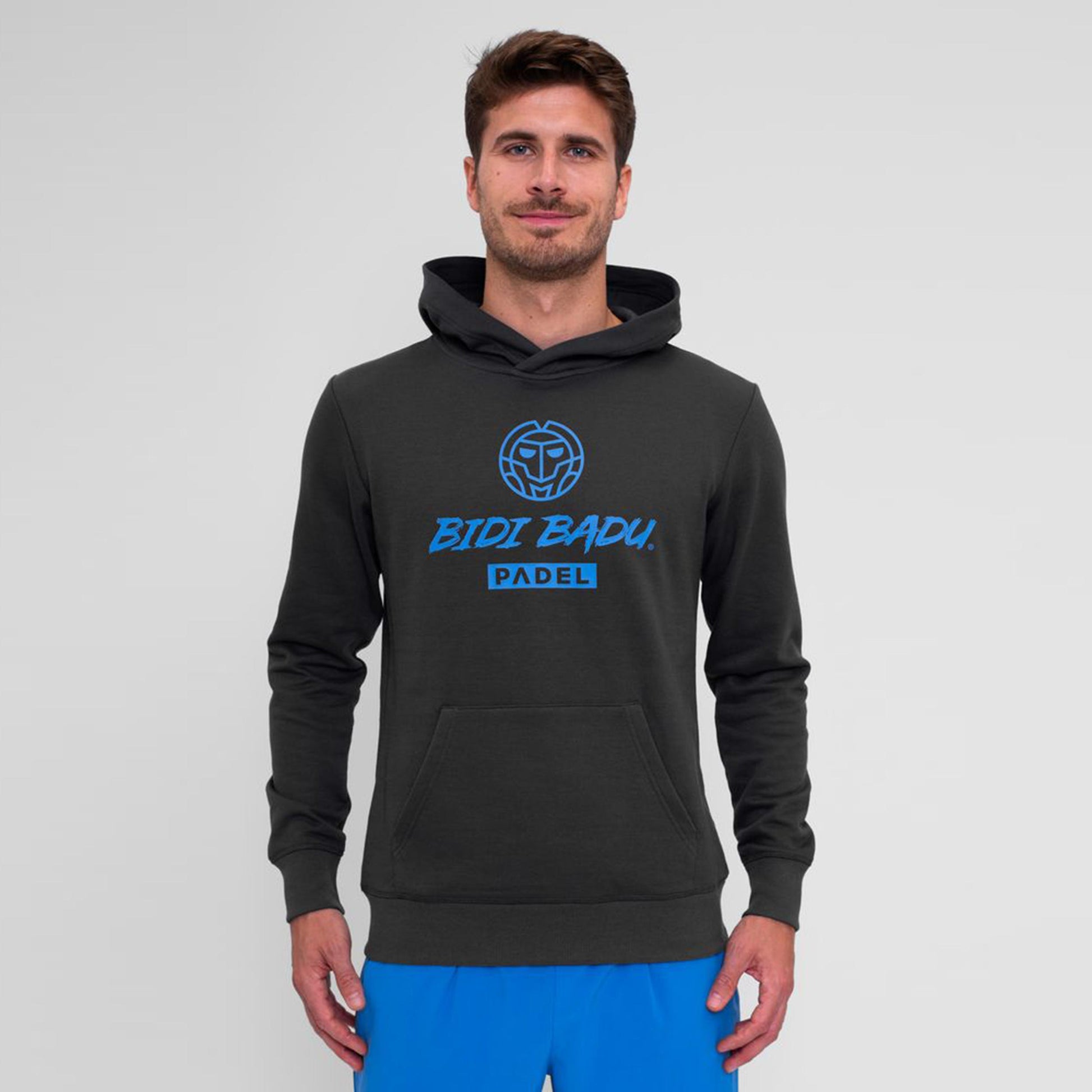 BIDI BADU Spike Logo Chill Sweater Met Capuchon Heren-Donkergroen