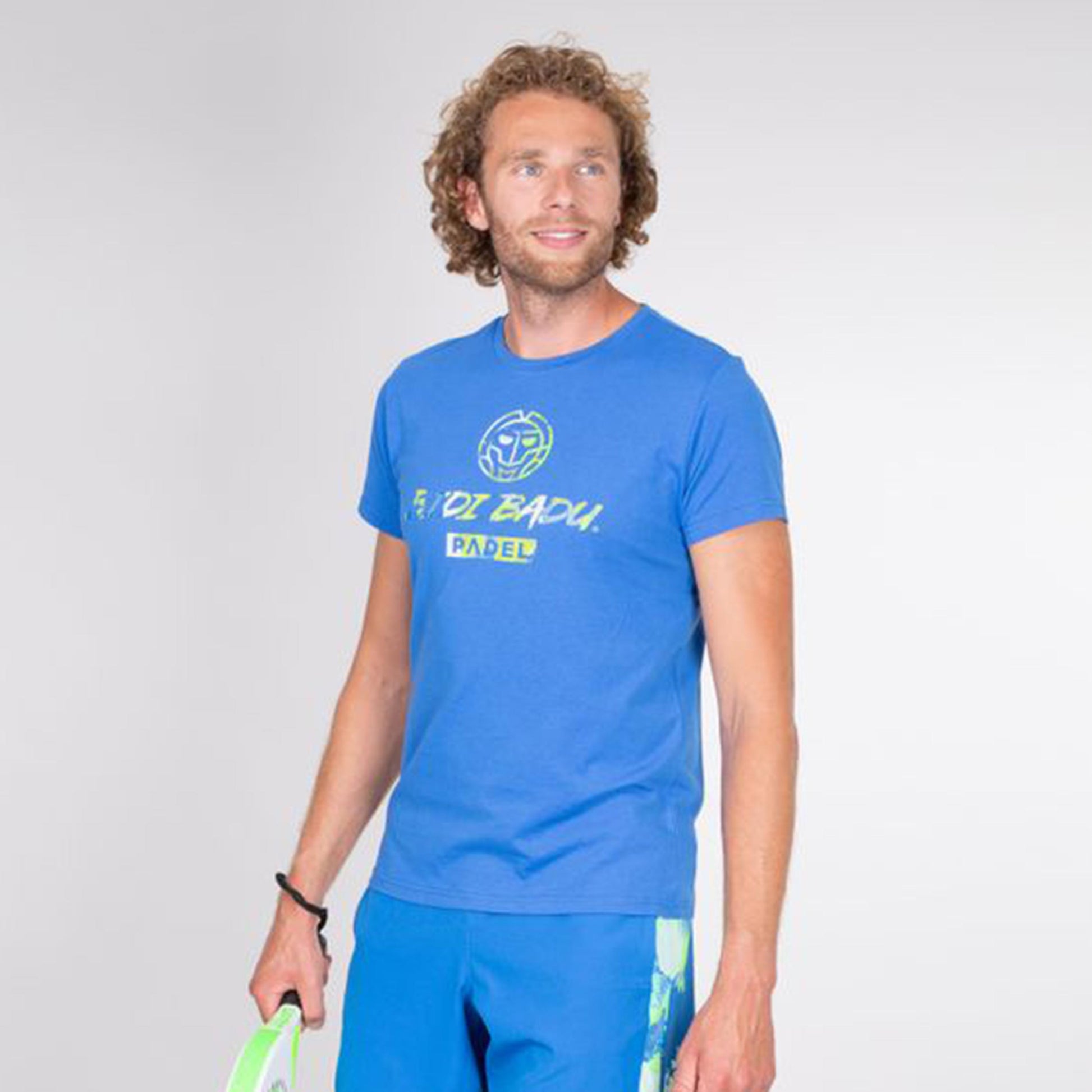 BIDI BADU Ugonna Lifestyle T-shirt Heren-Blauw