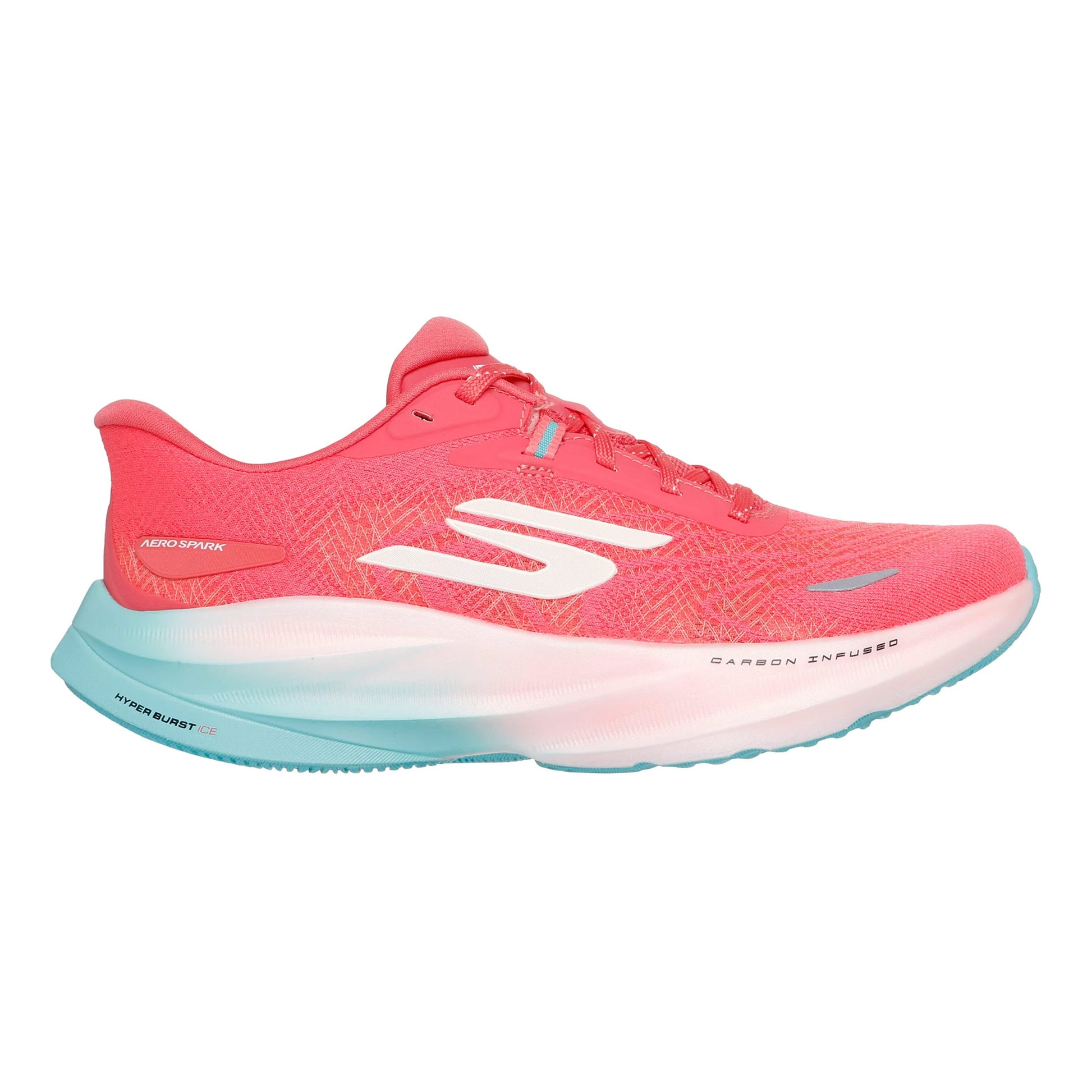 Skechers SKX Aero Spark Neutrale schoen Dames - koraal, wit