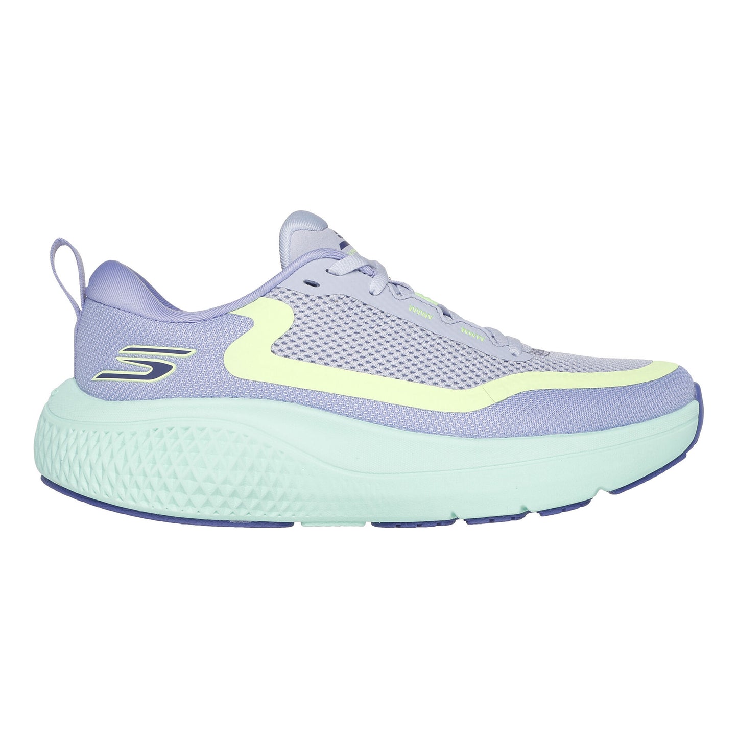 Skechers Go Run Supersonic Max Neutrale schoen Dames - paars, limoen