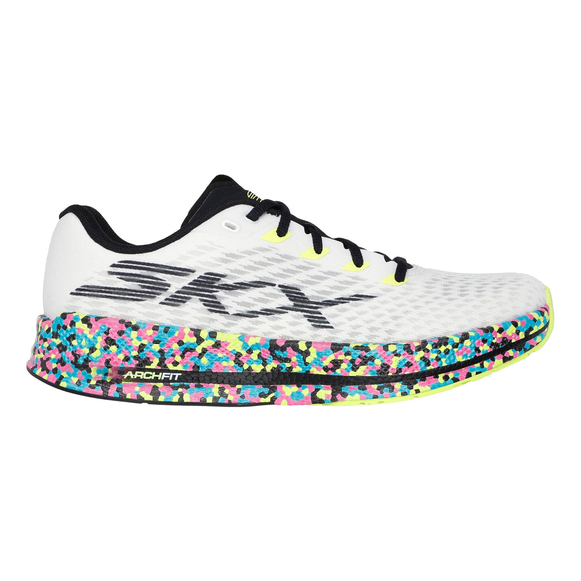 Skechers Go Run Razor 5 Neutrale Schoen Dames-Wit,Veelkleurig