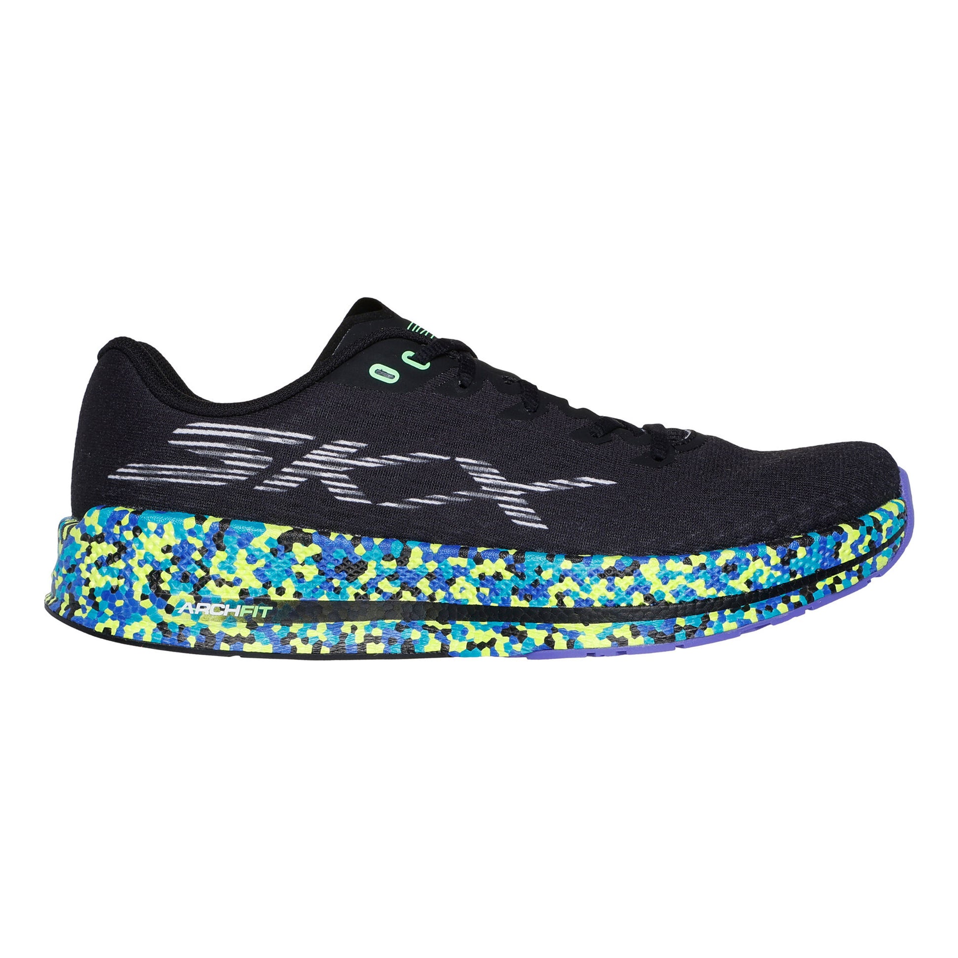 Skechers Go Run Razor 5 Neutrale Schoen Dames-Zwart,Veelkleurig