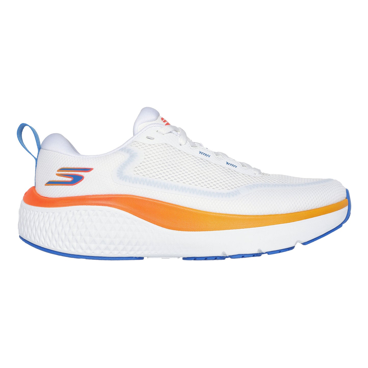 Skechers Go Run Supersonic Max Neutrale Schoen Heren-Wit,Oranje