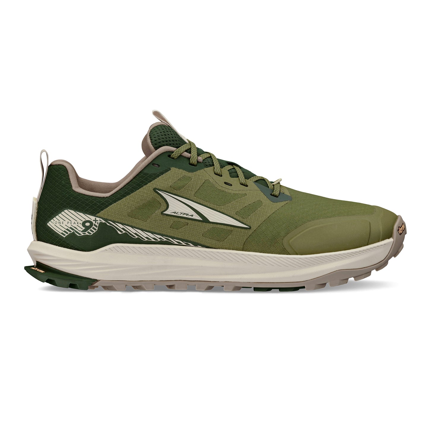 Altra Lone Peak 9+ Trailschoen Heren - groen