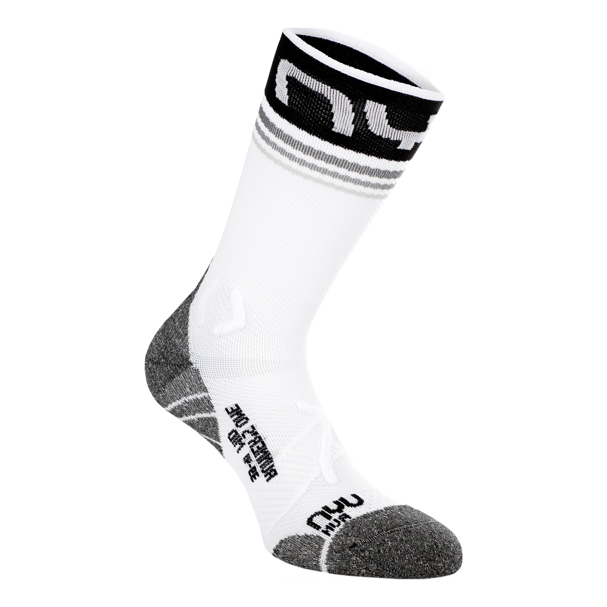 UYN Runner's One Hardloopsokken Heren-Wit,Zwart