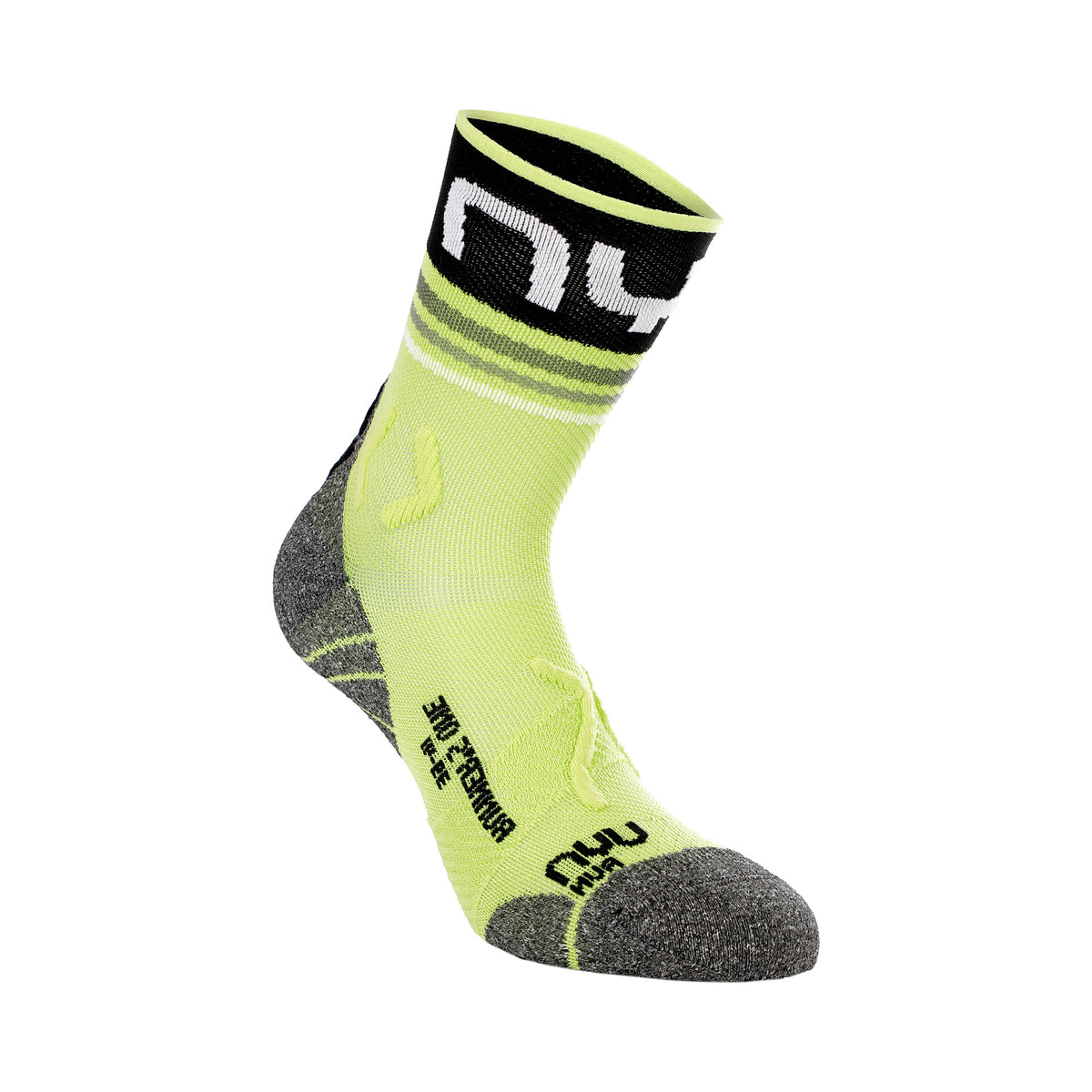 UYN Runner's One Hardloopsokken Heren-Groen,Zwart