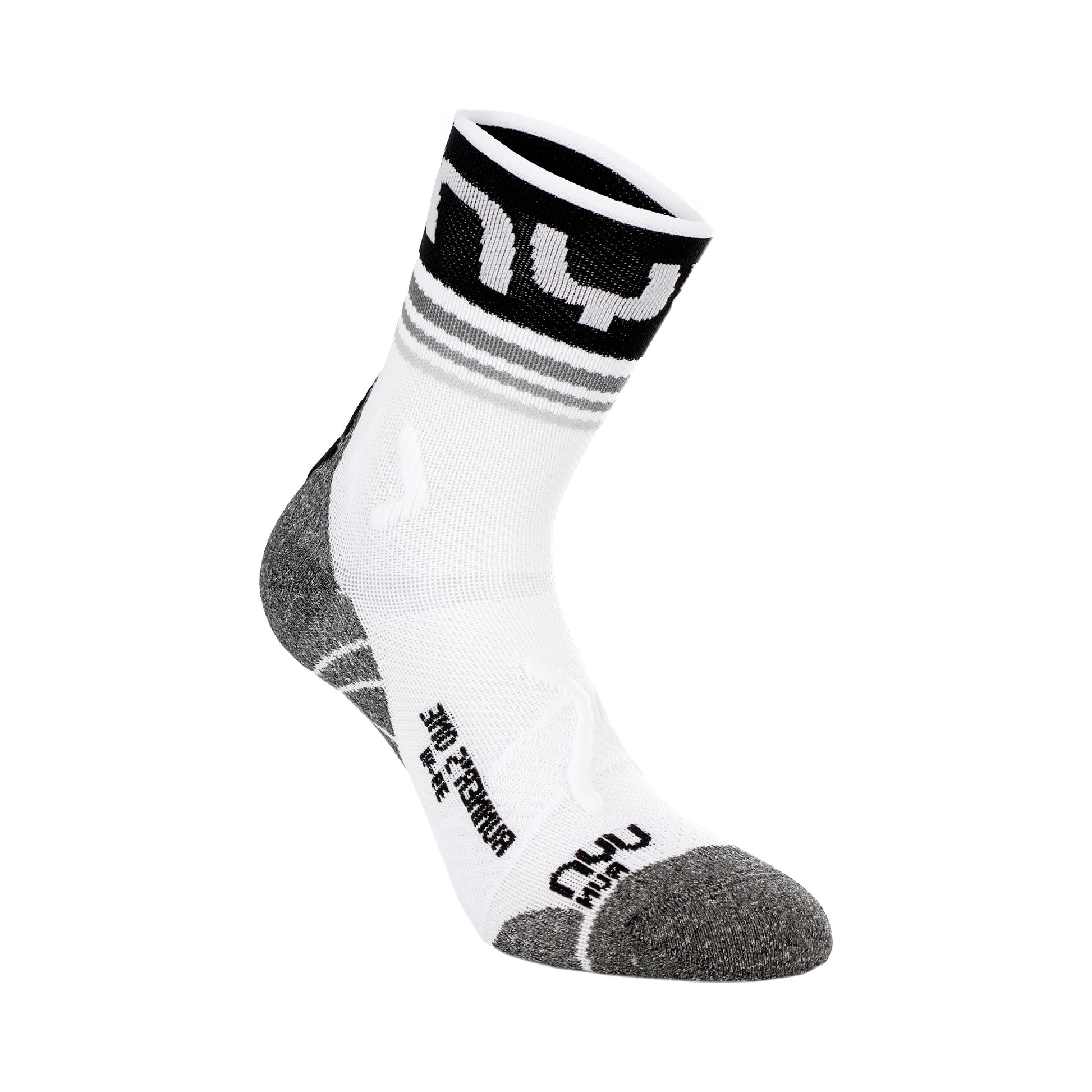 UYN Runner's One Short Hardloopsokken Heren-Wit,Zwart