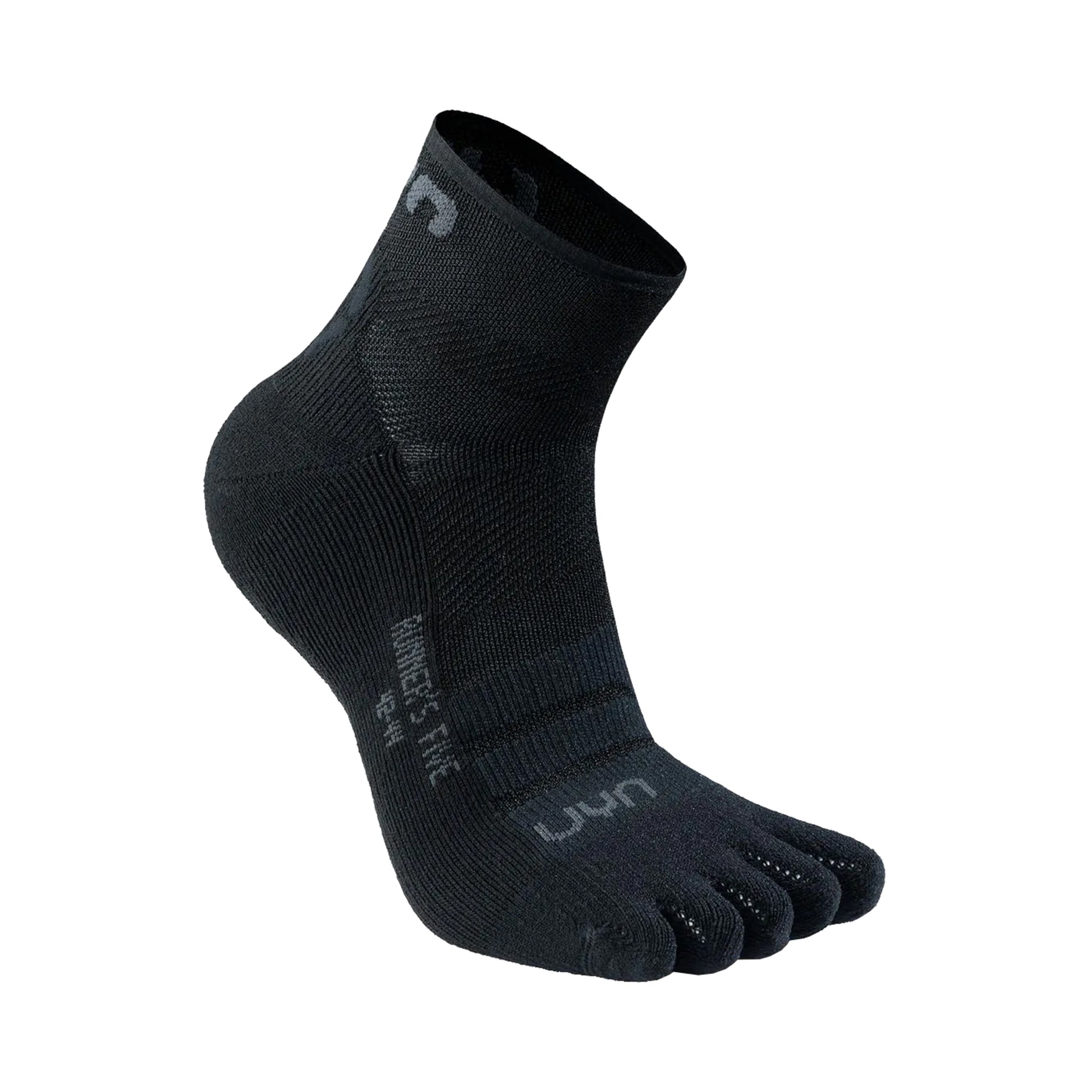 UYN Runner'S Five Low Cut Hardloopsokken Dames-Zwart