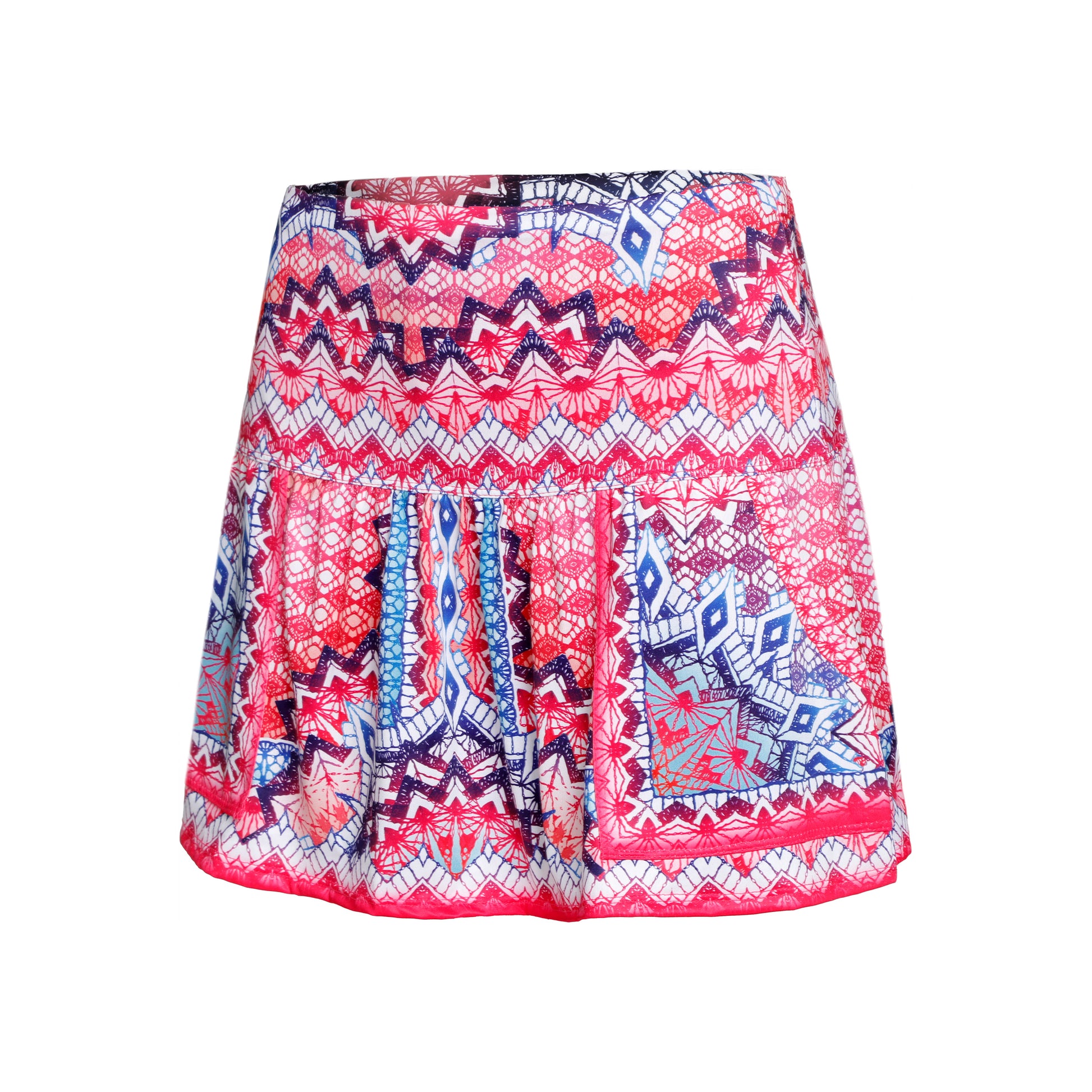 Lucky in Love Long Meridian Pocket Rok Dames - veelkleurig,
