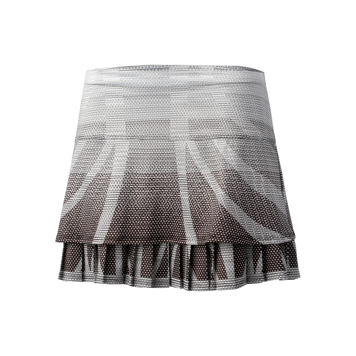 Lucky in Love Take a Pleat Rok Dames - zwart, wit