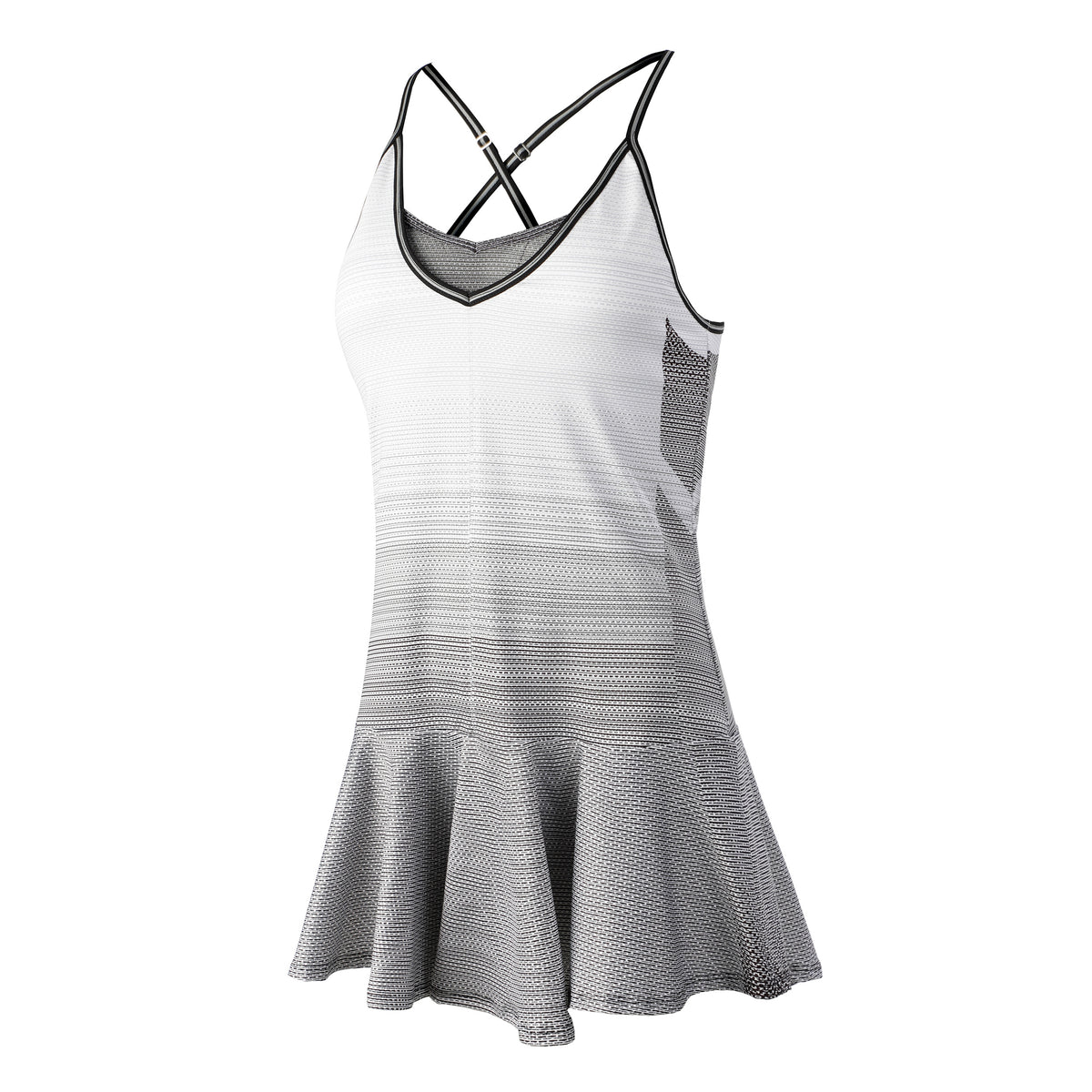 Lucky in Love Party All Night Jurk Dames - zwart, wit