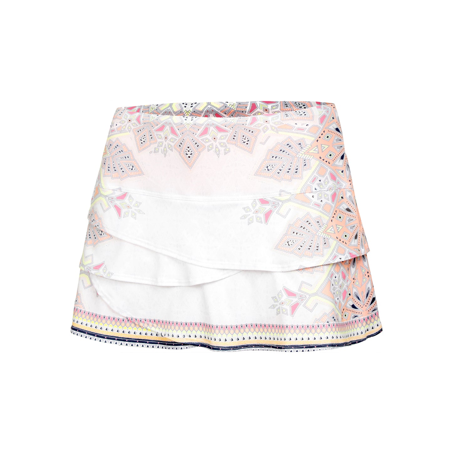 Lucky in Love Rok Dames - wit, veelkleurig