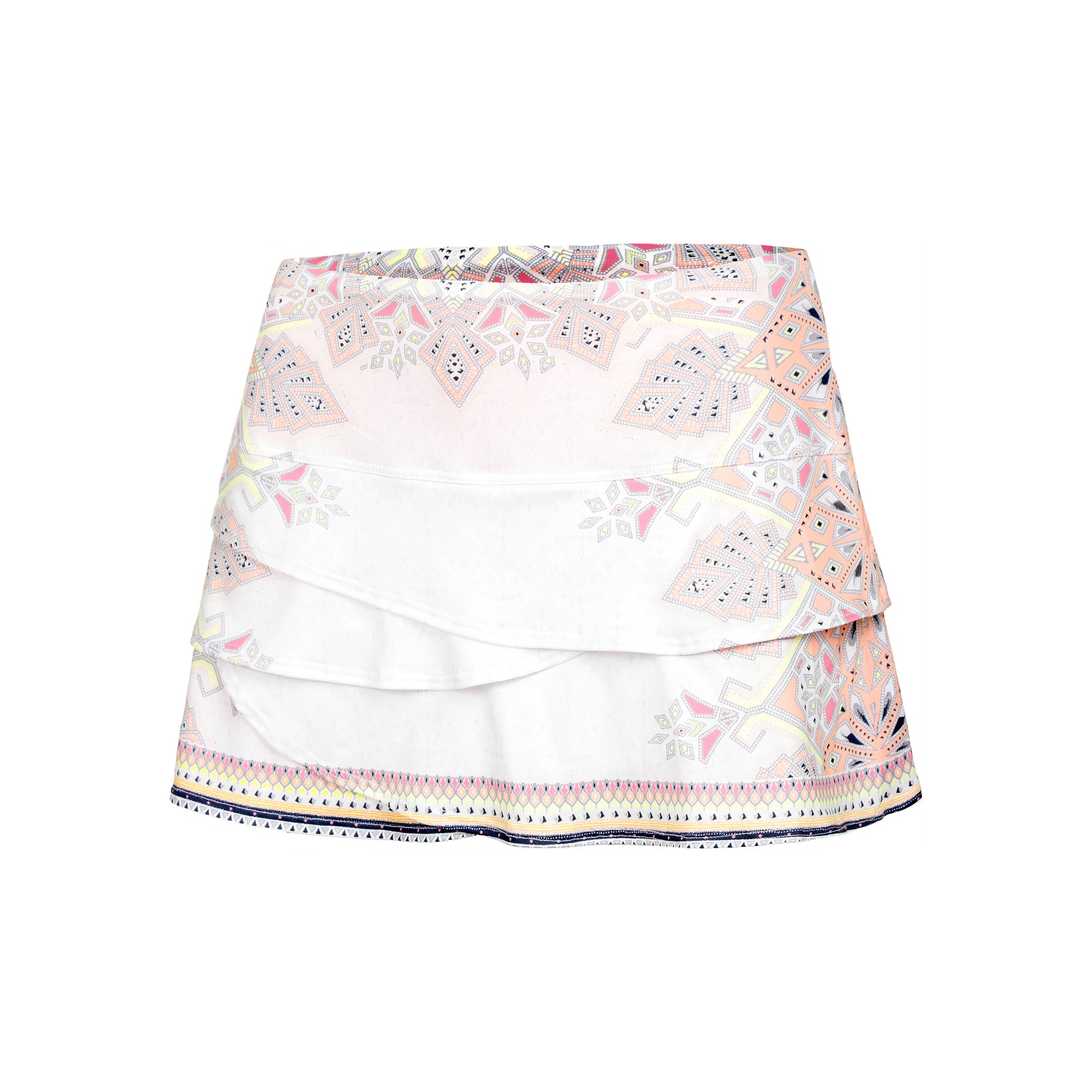 Lucky in Love Rok Dames - wit, veelkleurig