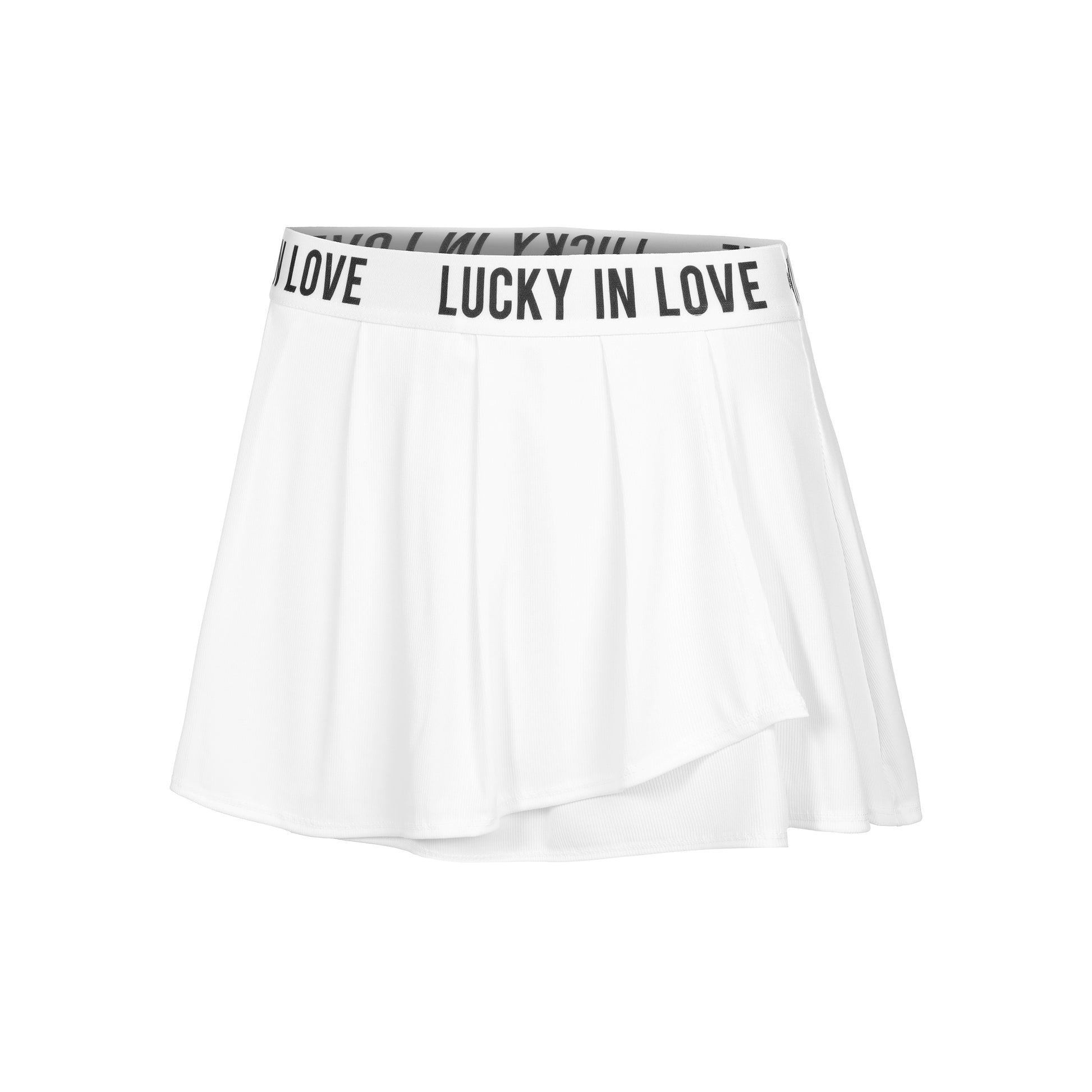 Lucky in Love Let's Get It On Rok Dames - wit, zwart