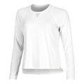 High Low Breezy Longsleeve Dames - wit,