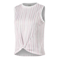 Snake Rattle N'Roll Twist Front Tanktop Dames - wit, roze