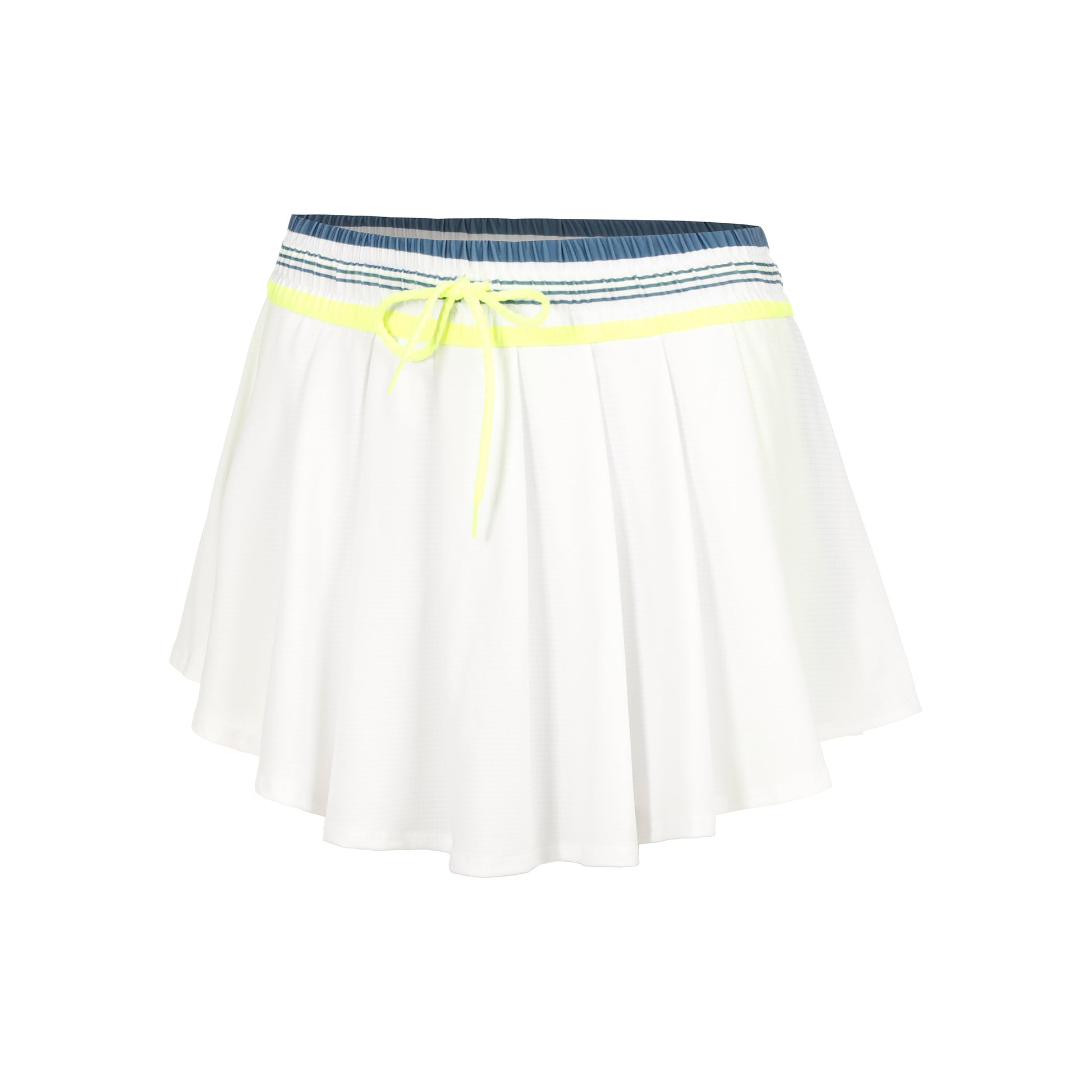 Lucky in Love High Waist Legacy Stripe Rok Dames - wit,