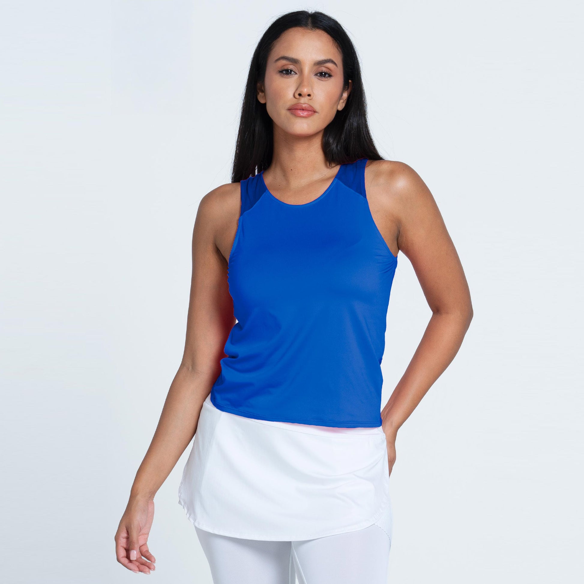 Lucky in Love Freedom Tanktop Dames-Blauw