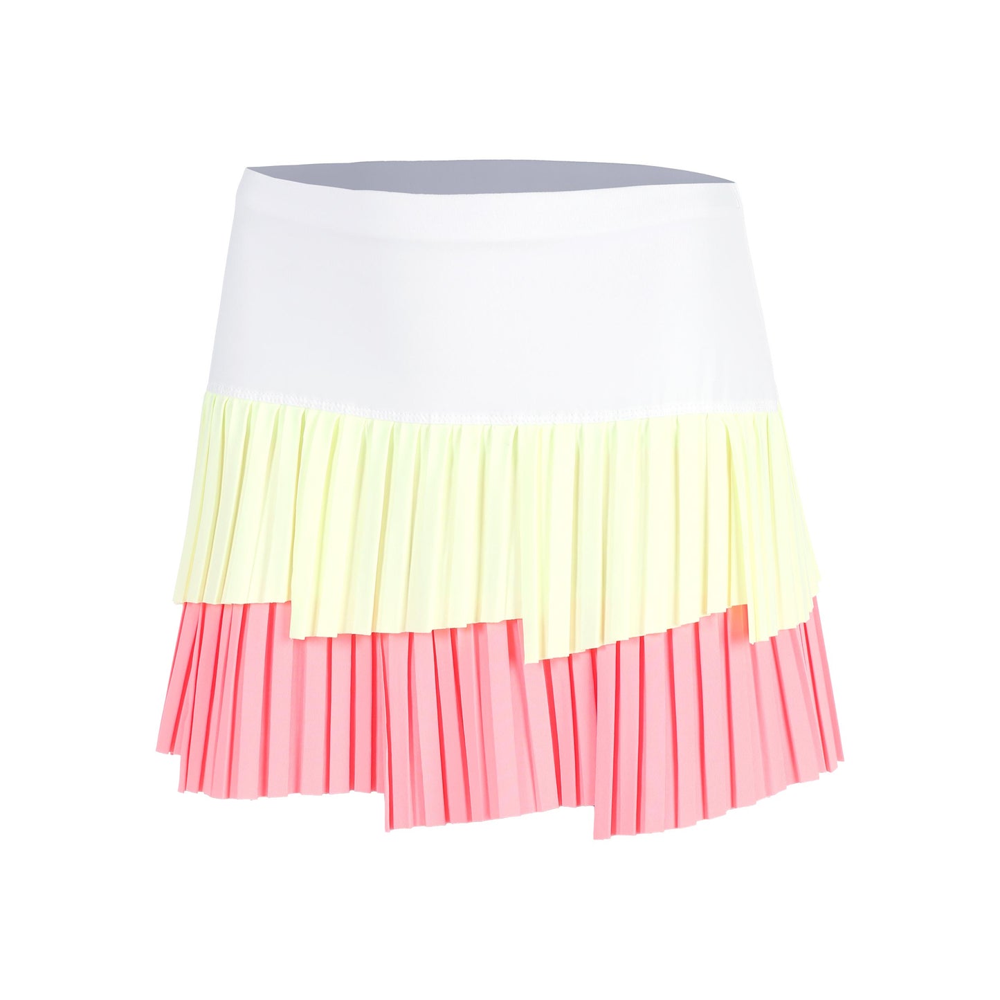 Lucky in Love Fly Pleated 13in Rok Dames-Roze,Groen
