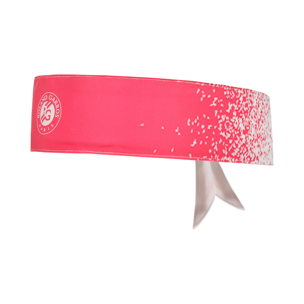Roland Garros Roalnd Garros Performance Bandana Unisex - wit, roze