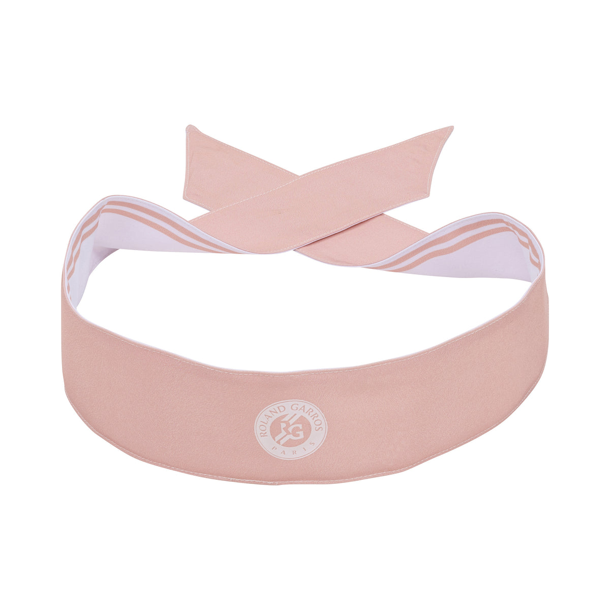 Roland Garros Performance Bandana Dames-Roze,Wit