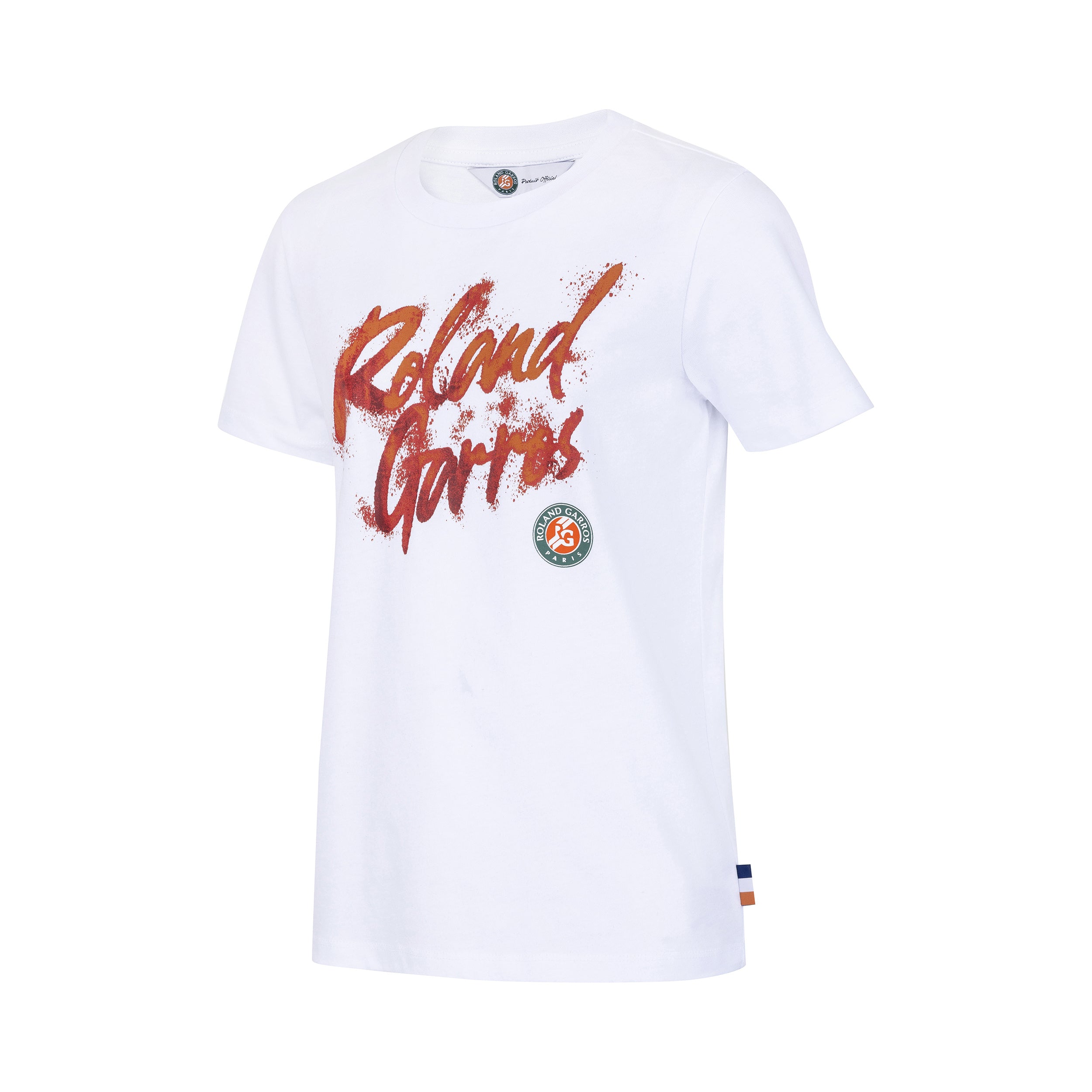 Roland Garros T-shirt Kinderen-Wit