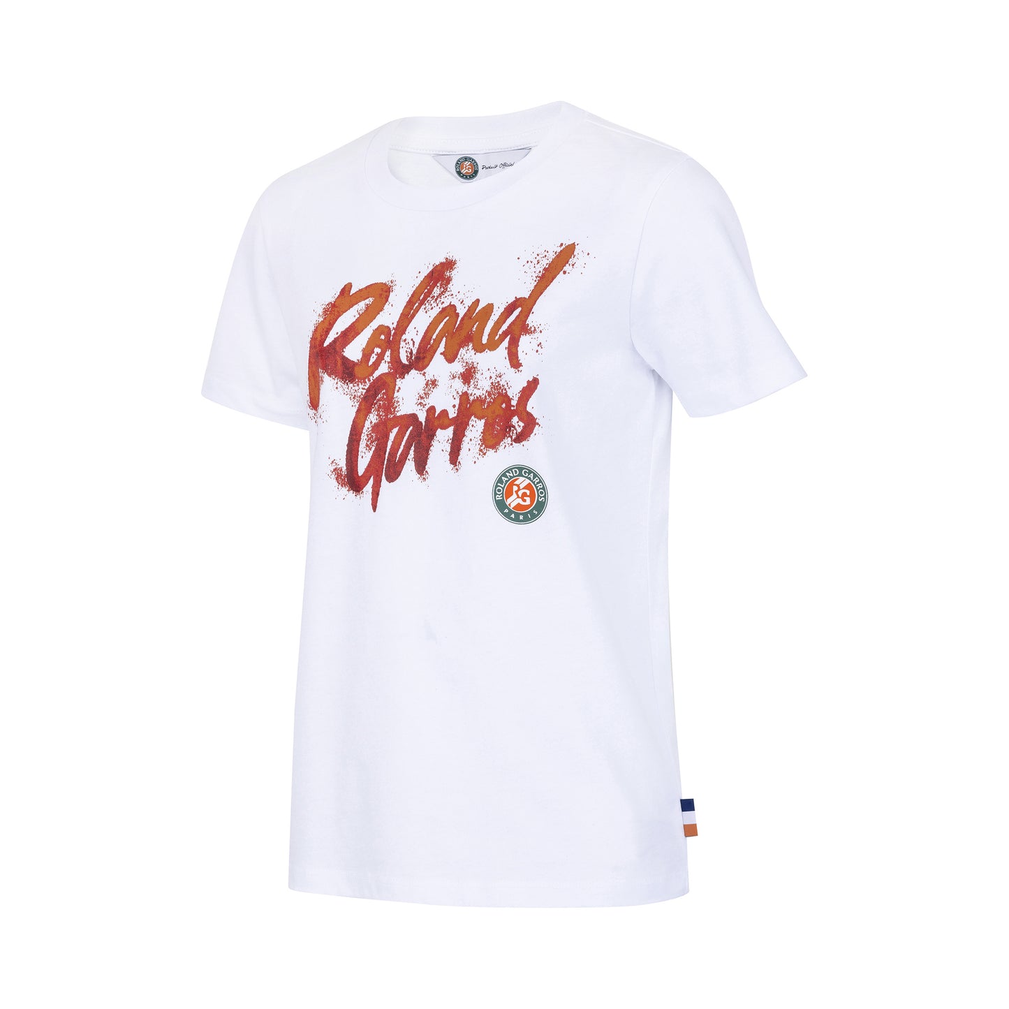 Roland Garros T-shirt Kinderen-Wit