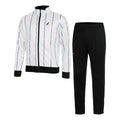 Stripe Double Trainingspak Heren - wit, zwart