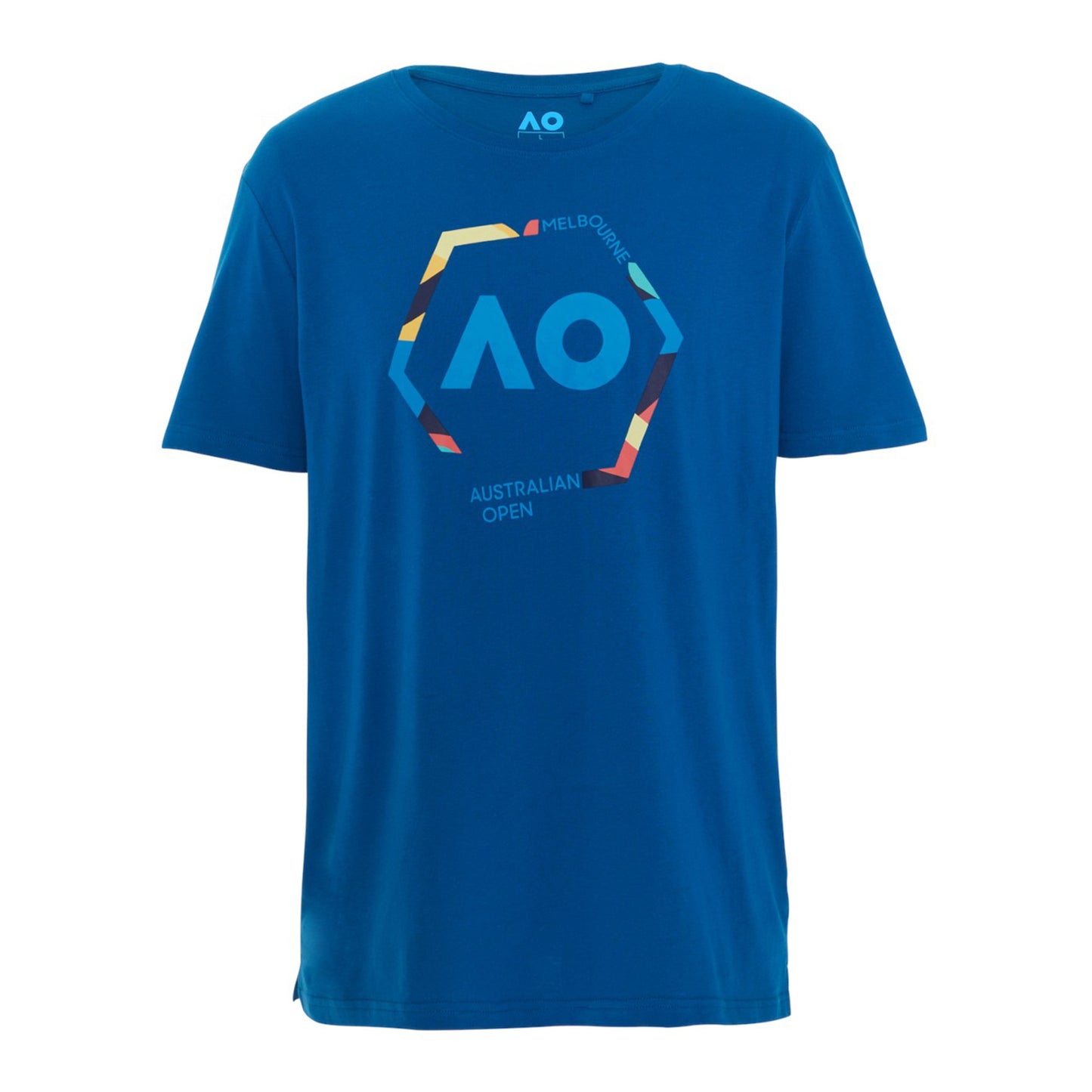 Australian Open Round Logo T-shirt Heren - blauw, veelkleurig