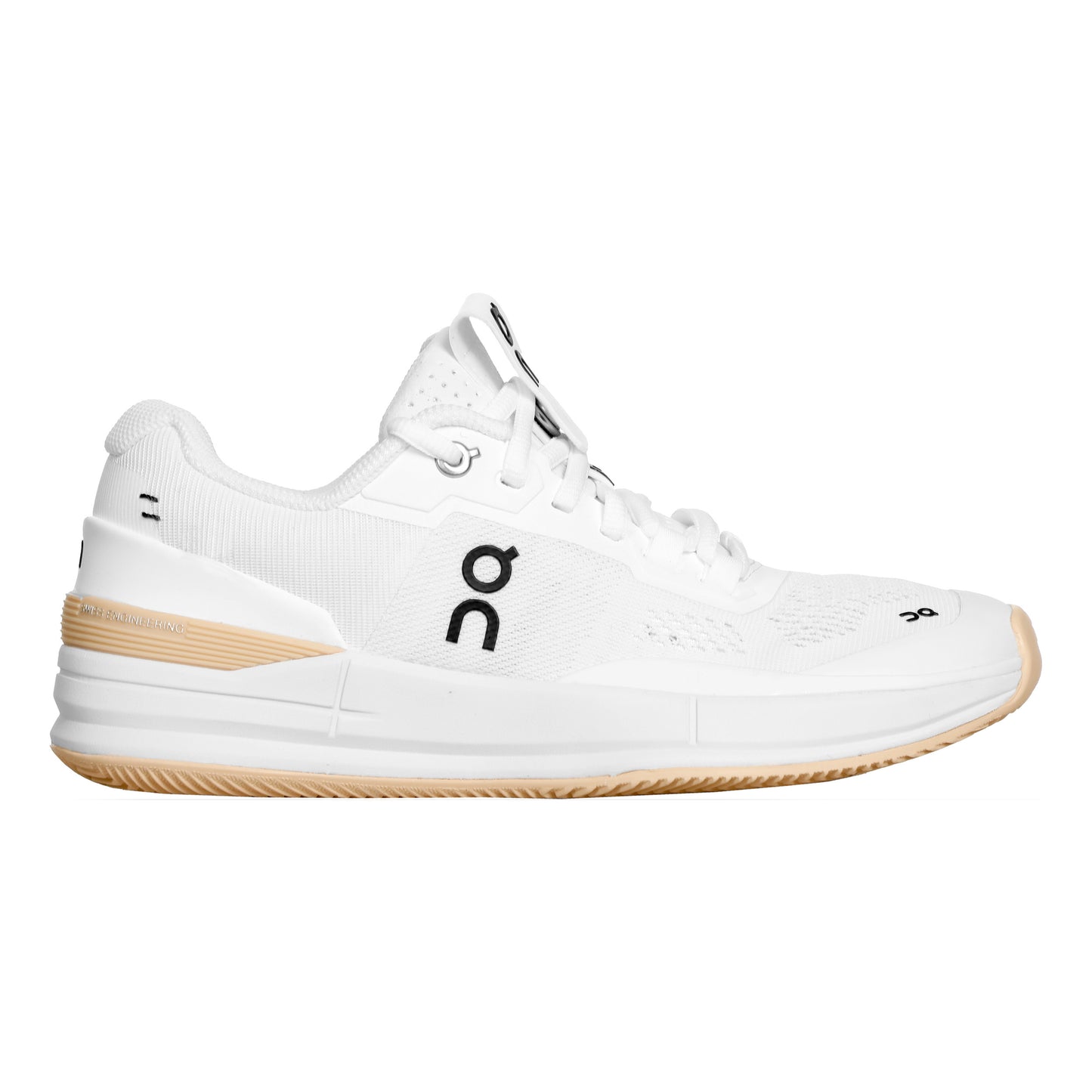On The Roger Pro Gravelschoen Dames - wit, beige