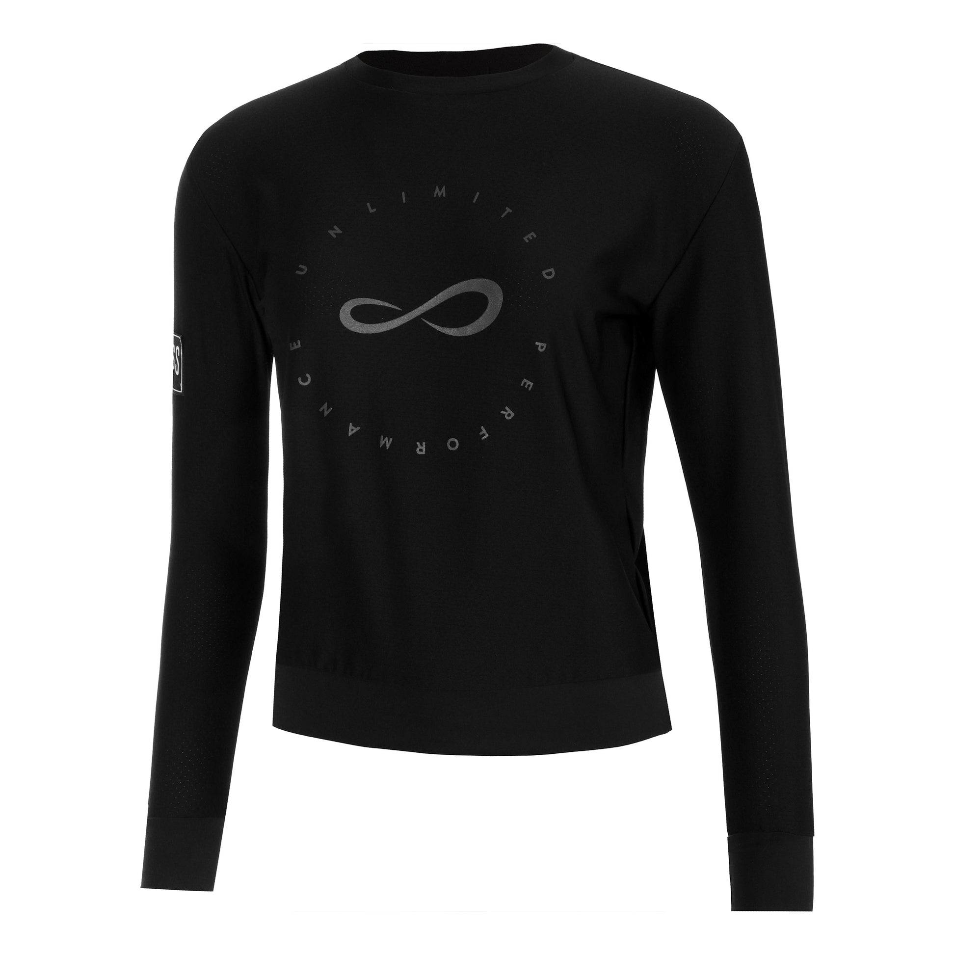 Endless Inner Tech Hoody Dames-Zwart,Donkergrijs