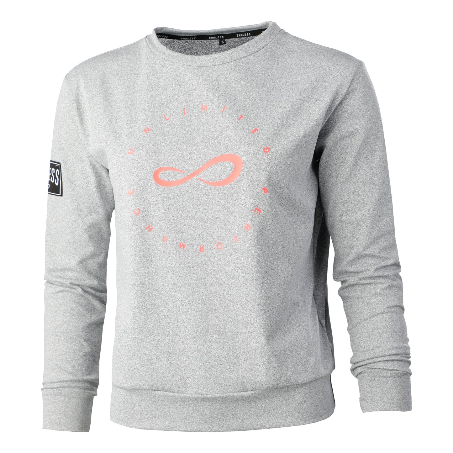Endless Inner Tech Sweatshirt Dames - grijs,