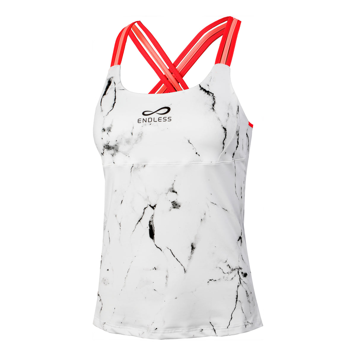 Endless Glow T-shirt Dames - wit,