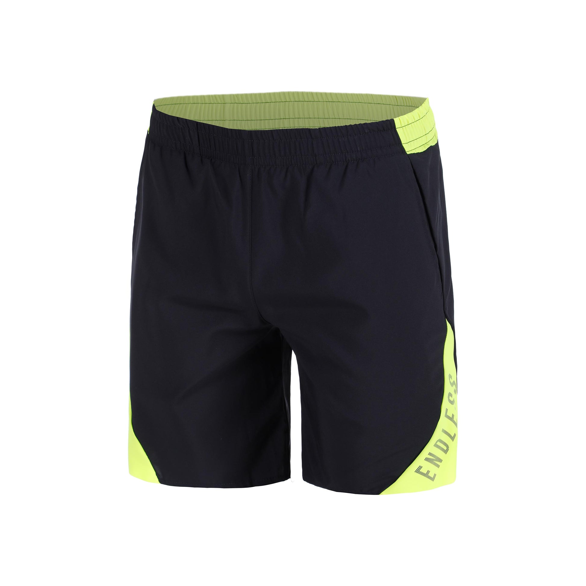 Endless Phoenix Shorts Heren - zwart, neongeel