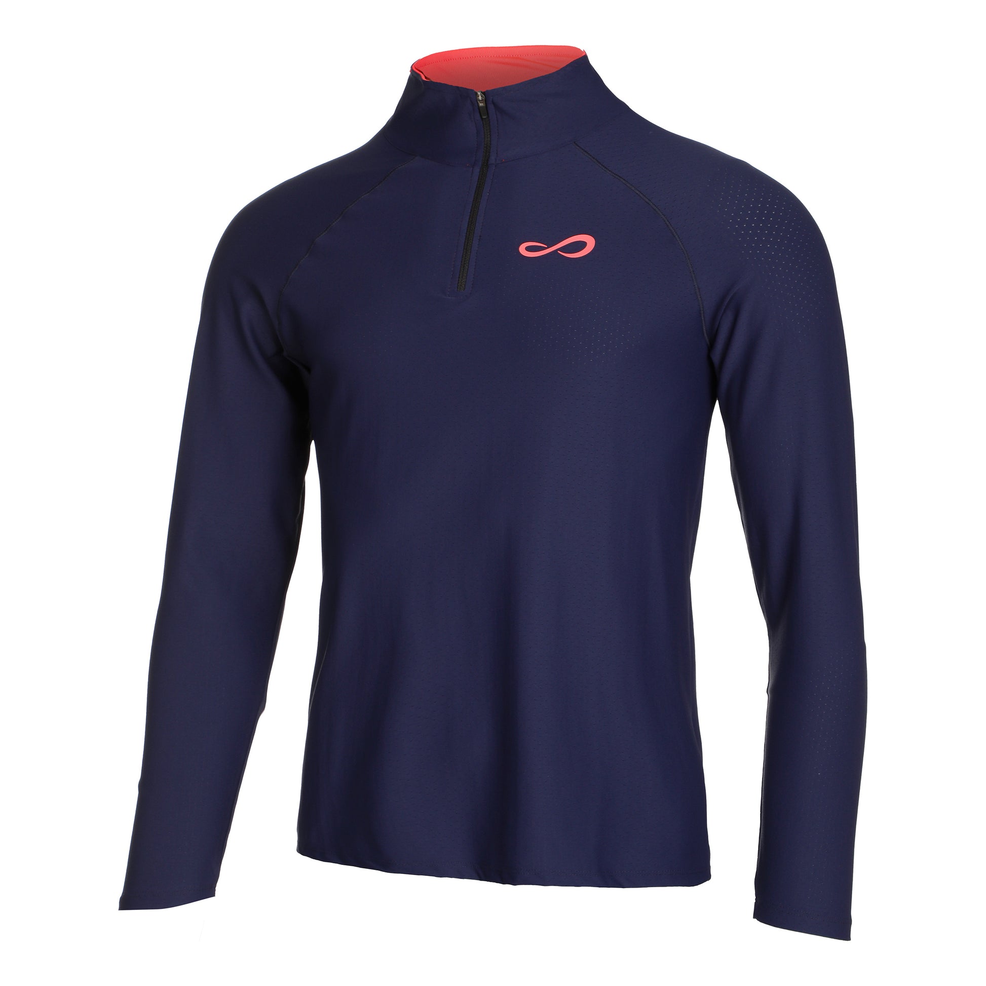 Endless Epic Longsleeve Heren - donkerblauw, koraal