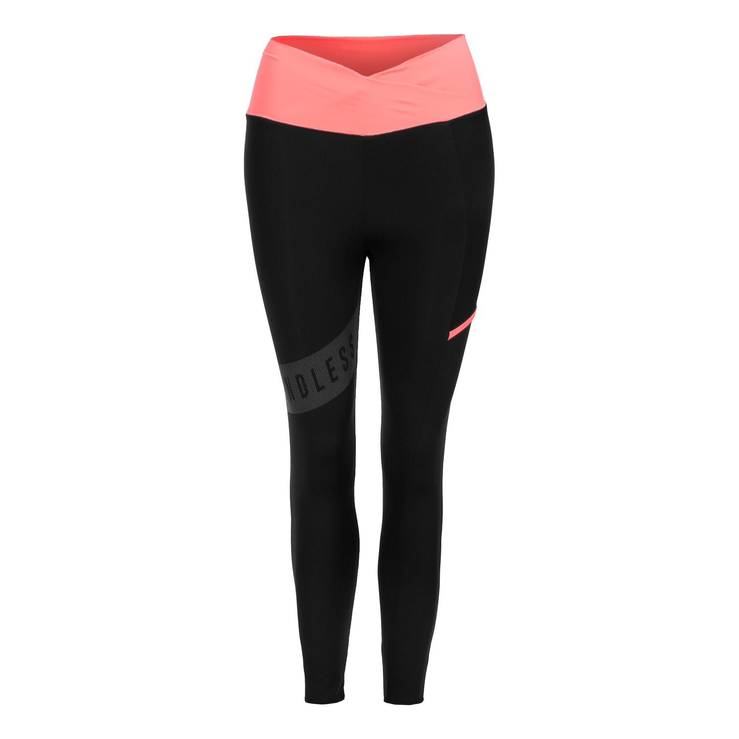 Endless Cross Pocket Tight Dames - zwart, koraal