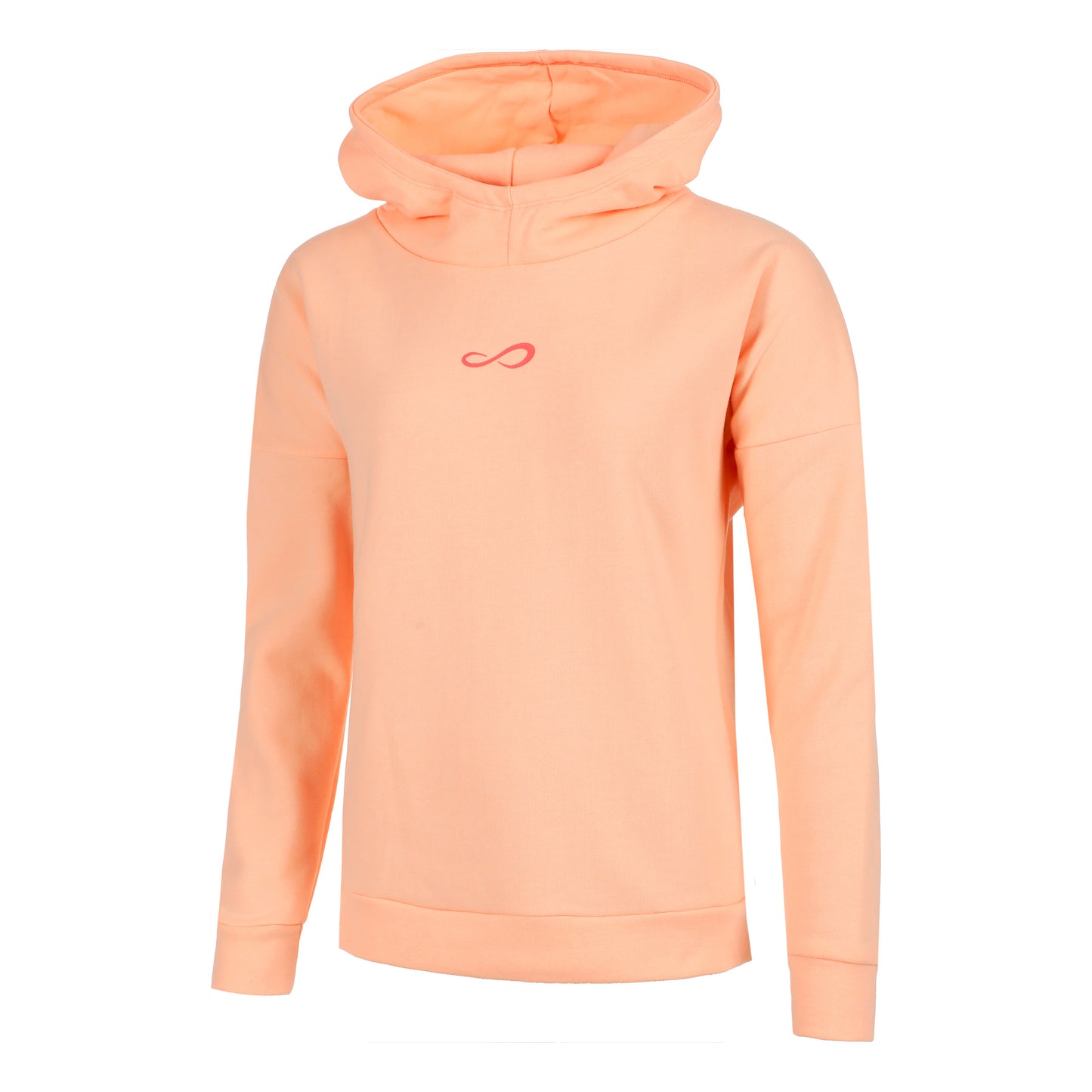 Endless Hollow Salmon Sweater met capuchon Dames - abrikoos,