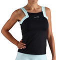 Breeze Tanktop Dames - zwart, blauw