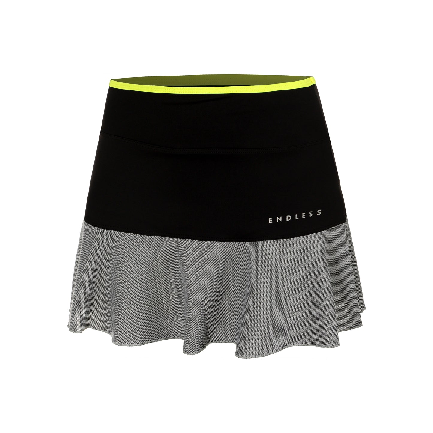Endless Lace Rok Dames - zwart, zilver