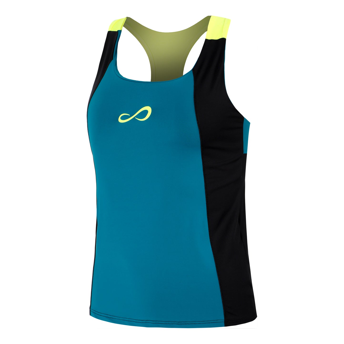 Endless Code Tanktop Dames-Petrolblauw