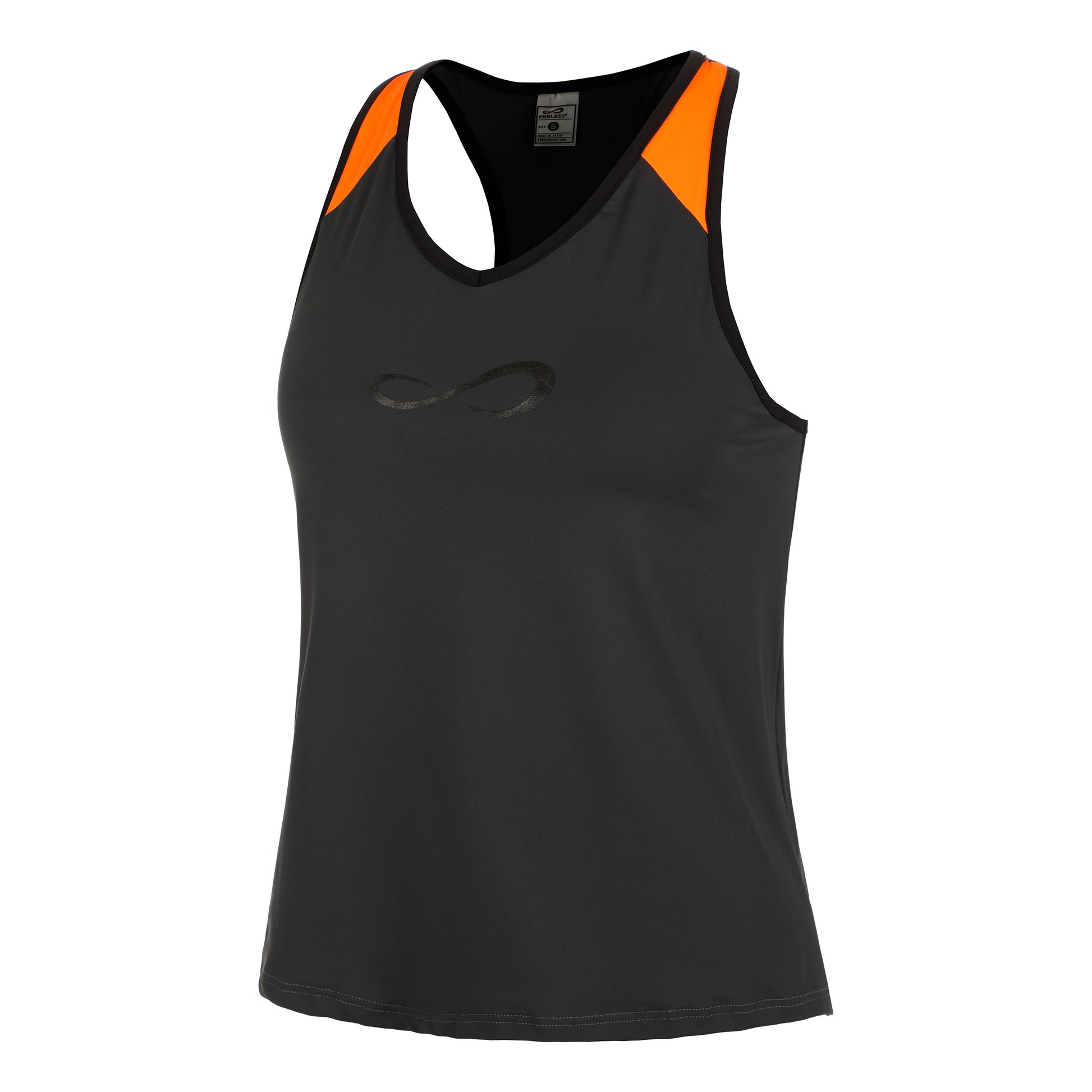 Endless Speed V Tanktop Dames-Zilver