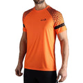 Feisty Geo T-shirt Heren-Oranje