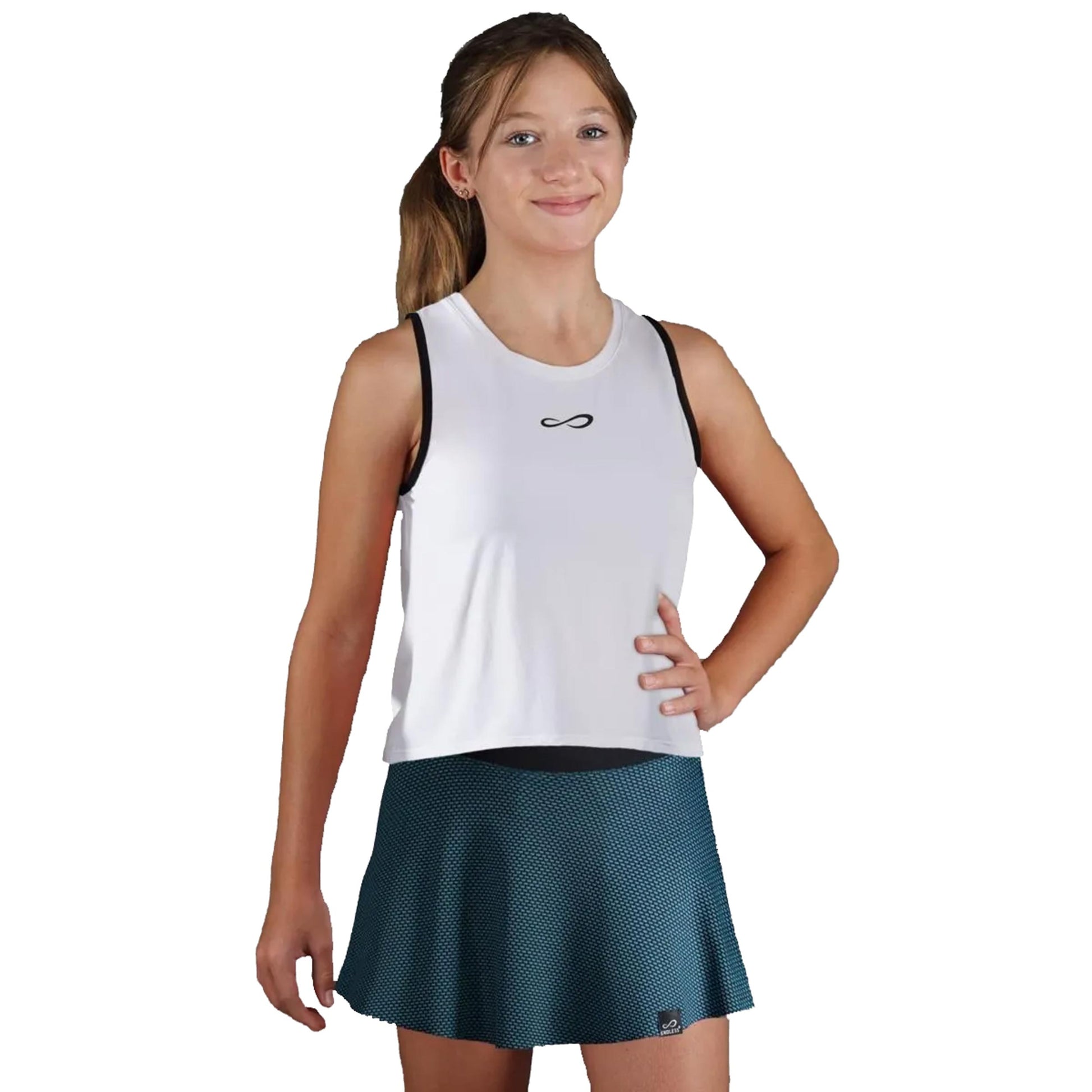 Endless Court Tanktop Meisjes - wit,