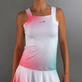 Breeze Tanktop Dames-Neonroze,Wit