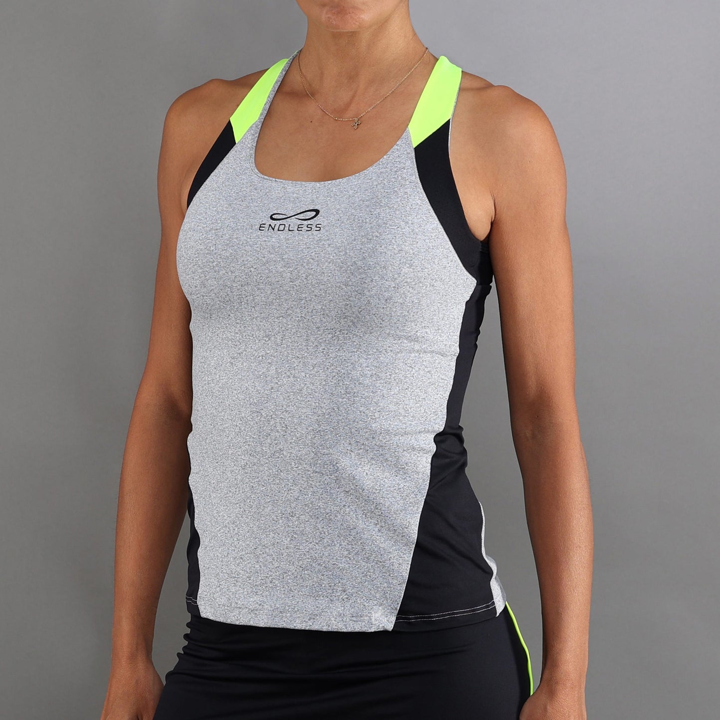 Endless Grace Tanktop Dames-Grijs,Zwart